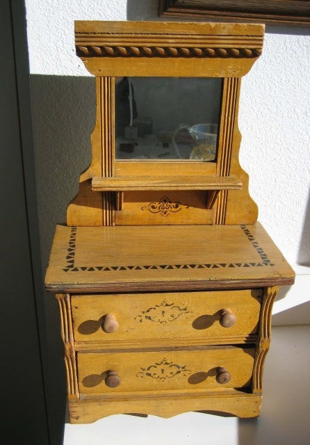Antique doll dresser hotsell